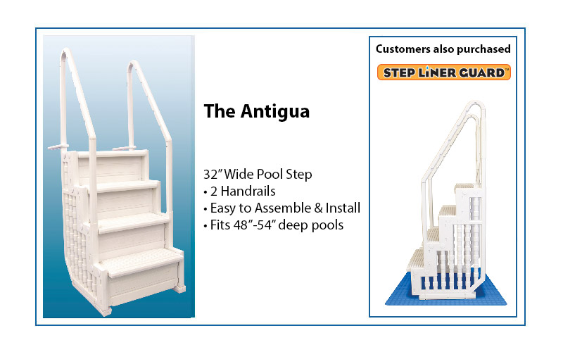 THE ANTIGUA - Blue Torrent Pool Products